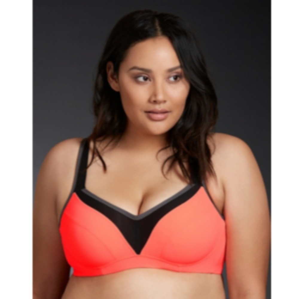 Like new Torrid Active Coral Sports Bra 40C
